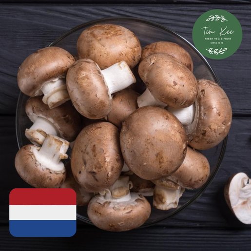 荷蘭空運直送 皇牌荷蘭蘑菇 (250克)